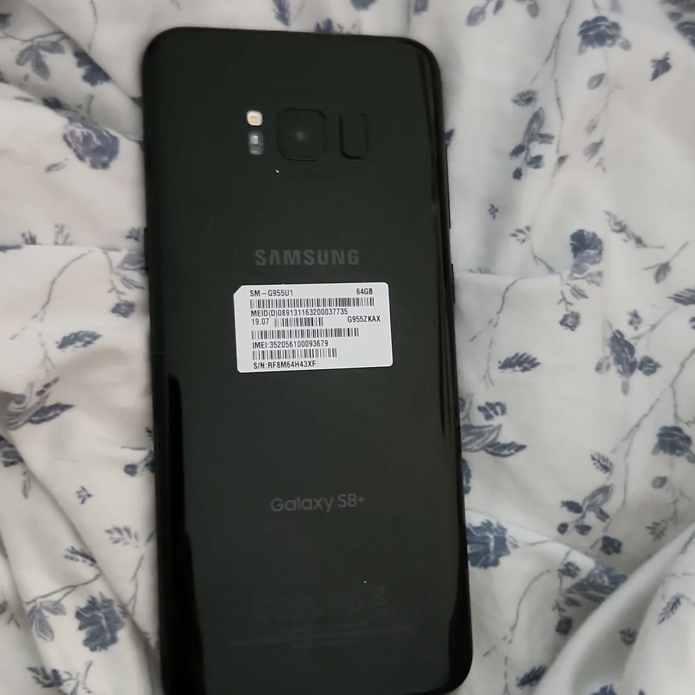 Unlocked S8+Samsung Galaxy 64G Black